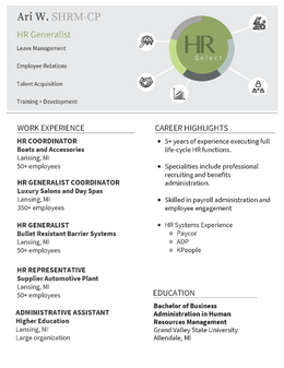 Ari W. HR Generalist Profile Thumbnail