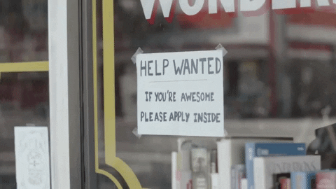 Job Hiring GIF By The Orchard Films via Giphy