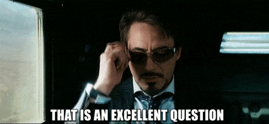 ron Man Question GIF via Giphy