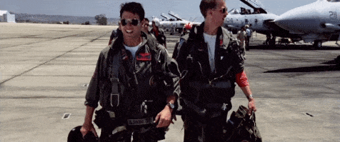 I feel the need. The need for speed. Via Giphy.